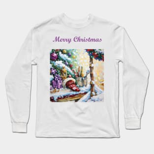 Christmas Art Long Sleeve T-Shirt